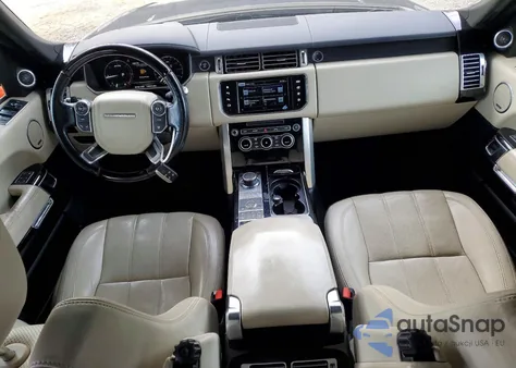 2016 Land Rover Range Rover Hse z USA, uszkodzony, nr VIN SALGS2KFXGA294297